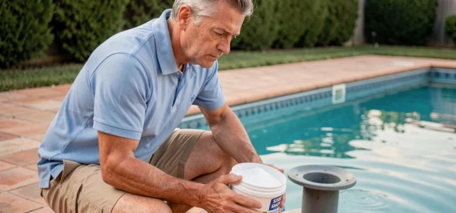 Mettre le chlore choc dans le skimmer : une erreur à éviter pour votre piscine