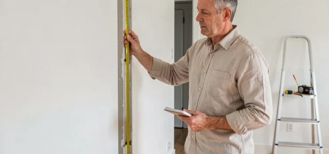 Comment bien calculer les dimensions idéales pour une porte coulissante chez soi